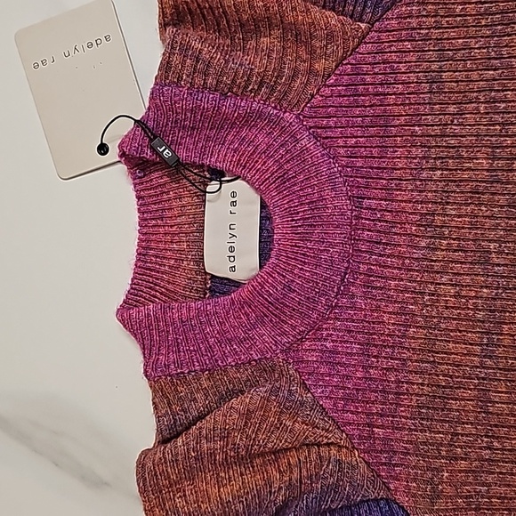 Adelyn Rae Lauren Ombre Sweater Knit Dress - Picture 4 of 7